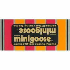Mongoose - 1982 Minigoose Decal set - Old school bmx