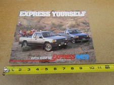 1988 Dodge Ram 50 pickup truck sales brochure 4pg ORIGINAL Expresspacs package