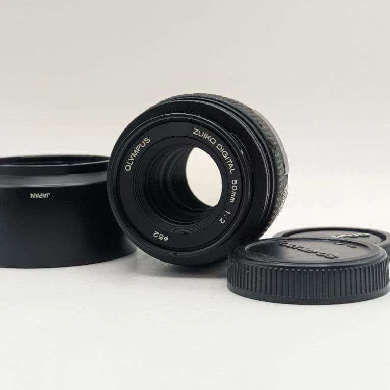 OLYMPUS ZUIKO DIGITAL ED 50mm f2 macro (Four Thirds Mount) From Japan Excellent - Image 4 of 4