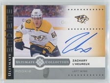 2024-25 UD Ultimate Collection Emblems Auto Rookies Zachary L'Heureux Nashville