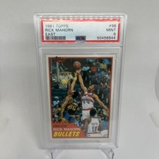 1981 Topps - Rick Mahorn East #98 PSA 9 Mint