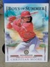 2025 Panini Boys of Summer - Christian Moore, Christian Moore #100 /249 (RC)