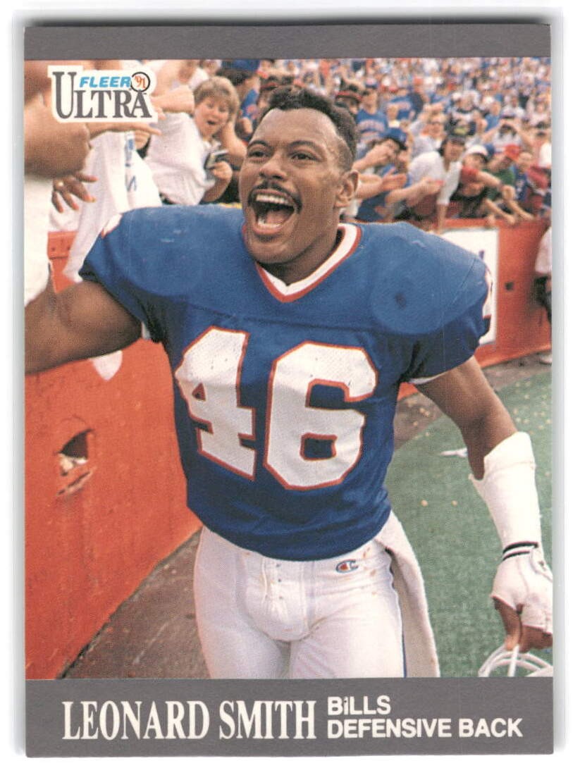 Leonard Smith 1991 Ultra FOOTBALL #9 Buffalo Bills