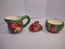 Vintage 90s The Cellar "O' Tannenbaum" Pattern Festive Christmas Tree Design