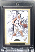 ( /100 ) Manu Ginobili 2002-03 Fleer Showcase RC #125 Row1 Legacy Collection HOF