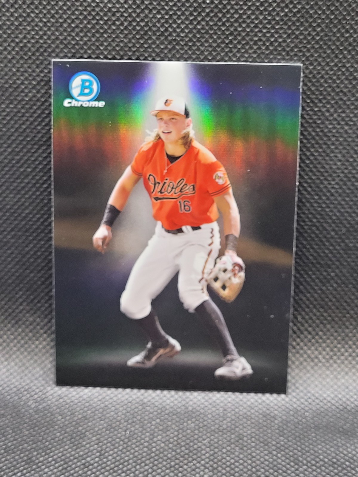 2023 Bowman Chrome JACKSON HOLLIDAY Spotlights refractor BS-6 Baltimore Orioles