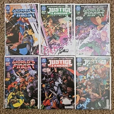 DC  We Are  Yesterday  Event Bundle Complete Lot Set 1 6 SIGNED Mark Waid w/ COA