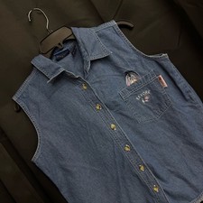 Vintage Disney Winnie the Pooh Denim size Large EEYORE