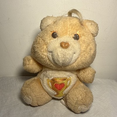 Vintage Care Bears Champ Bär 1985 Stofftier Plüsch Care Bear 7 Zoll Kenner