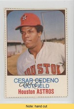 1975 Hostess All-Star Team Cesar Cedeno #17 READ 1o0