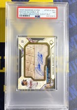 2025 Topps Diamond Icons Auto Milestone Cleat Relics Nacho Alvarez JR.  /10 RC