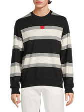 Hugo Boss Diragol Contrast Stripe Sweatshirt, Style 50505009, Size M