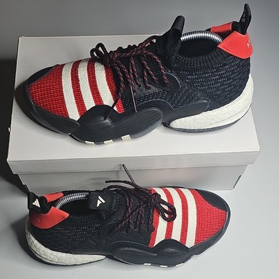 adidas Trae Young 2 IF2163 Chinese New Year Black Red White Basketball Sneaker  