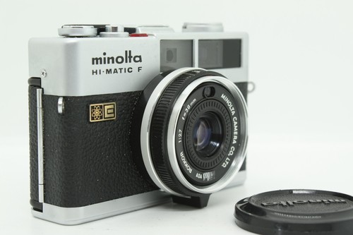 Minolta Hi-Matic F Auto-Exposure Rangefinder Camera - Great Condition