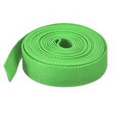 Lightweight Polypropylene Webbing Strap 1 1/4" 10 Yards Backpack Light Green