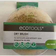 EcoTools Dry Brush To Exfoliate and detoxify Made for dry skin Lot of 2 
