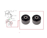 FüR Mitsubishi Pajero/Shogun MK3 V68/V78 3.2DID Heck Diff StüTzhalterung Bush