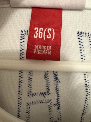 NWOT Nolan Ryan Authentic Mitchell & Ness 1993 Texas Rangers Jersey Size S 36 - Picture 7 of 9