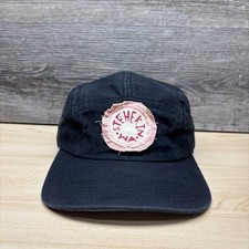 Stehekin Washington Hat Cap Strap Back Black Pink North Cascades National Park