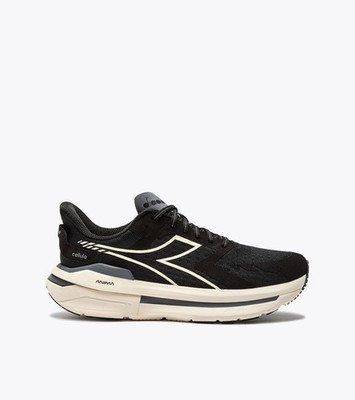 Men's Diadora Cellula, Black/Whisper White, 12.5 D Medium US
