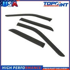 Dark Black Side Wind Deflectors Window Visors 4p For 11-19 Ford Explorer Black