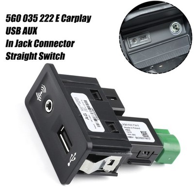 5G0035222E For VW Golf 7 7.5 MIB2 CarPlay MDI USB AUX Switch Control AMI Adapter
