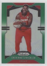 2020 Panini Prizm WNBA Green Prizm Shekinna Stricklen #23 5ya