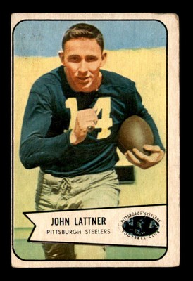 1954 Bowman #128 John Lattner RC VG X2634767