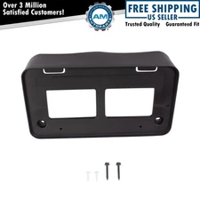 Front License Plate Bracket Black Fits 2016-2023 Toyota Tacoma
