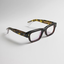 JACQUES MARIE MAGE Unisex Havana/Clear Sunglasses MODEL JEFF SIZE: 51口22 149