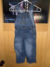 Vintage OshKosh B'gosh Blue Denim Overalls Classic Style 4T