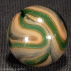 BIG Ravenswood GREEN RAVEN Swirl Marble 5/8"+ Mint-asmd Hawkeyespicks sg — photo 1