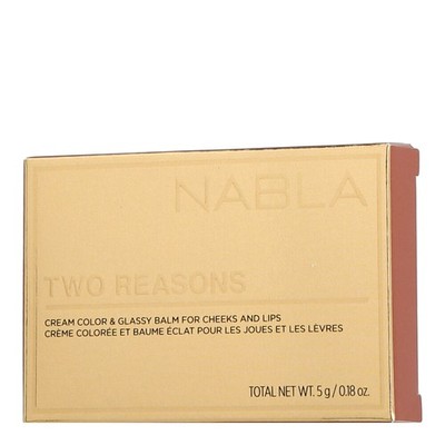 Nabla Two Reasons Lightweight Cream Color & Glassy Balm - Soft Nude 5g