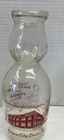Vintage Queen City Dairy One Quart Glass Milk Bottle Cumberland MARYLAND
