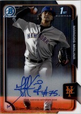 2015 Bowman Chrome Prospect Autographs #BCAPMM Marcos Molina Auto - BB
