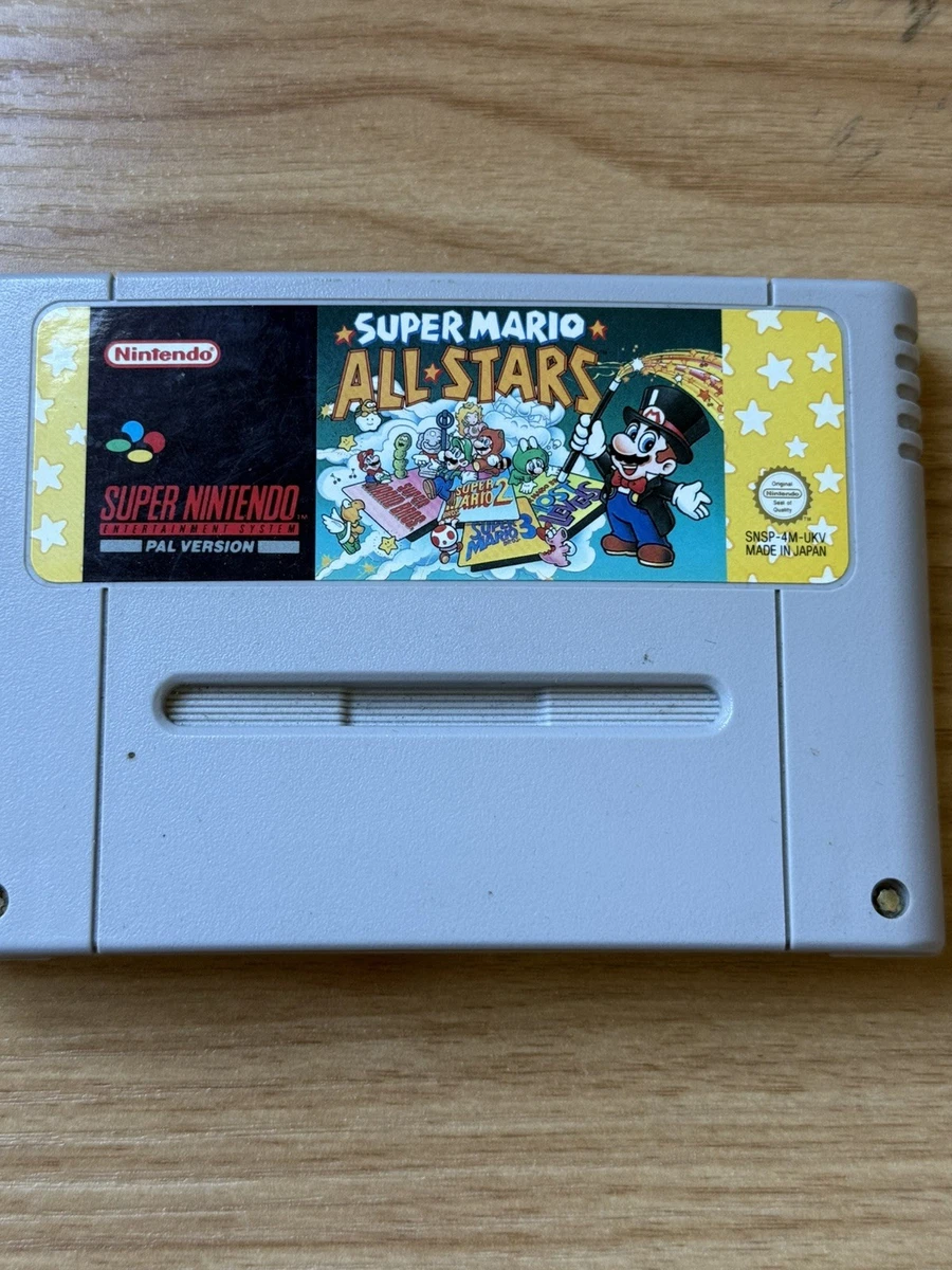 SNES Super Nintendo - Super Mario Allstars - PAL - gebraucht – Pokéton