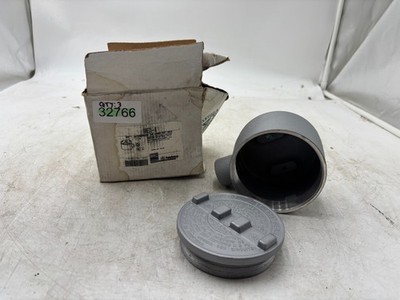 Appleton GRE75-A 3/4'' Aluminum Explosionproof Conduit Outlet Box, Lot of 3