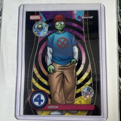 2026 Topps Finest Fantastic Four 65th LEECH Negative Zone black  /10