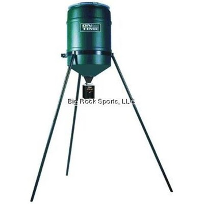 On Time Wildlife Feeders 43007 30 gal Tripod Tomahawk Ultra Hunt