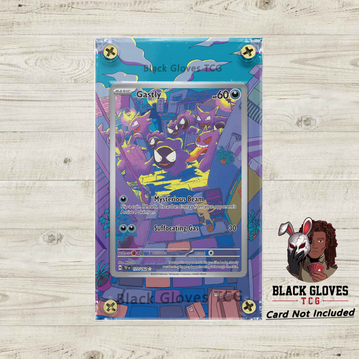 Gastly - 177/162 - SV05: Temporal Forces IR Extended Art Case (No card)