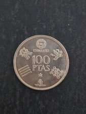 Moneda 100 Ptas Mundial Futbol 82 - 1980 *80