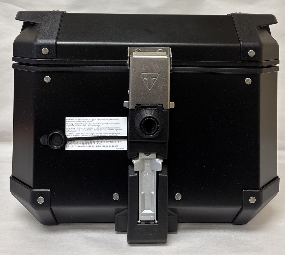 ドライブボックス Triumph Tiger 1200 GT Pro 42L Aluminum Top Box, Case, BLK OEM