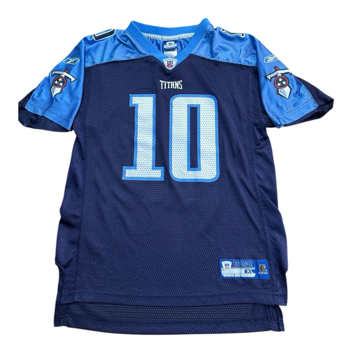 Tennessee Titans Football NFL Football Jersey #10 Vince Young