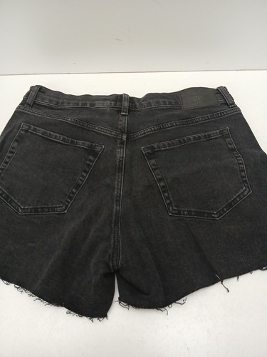 Urban Outfitters BDG Jean Shorts with Stretch Washed black Rough Hem W32 L3 BNWT - Picture 11 of 20