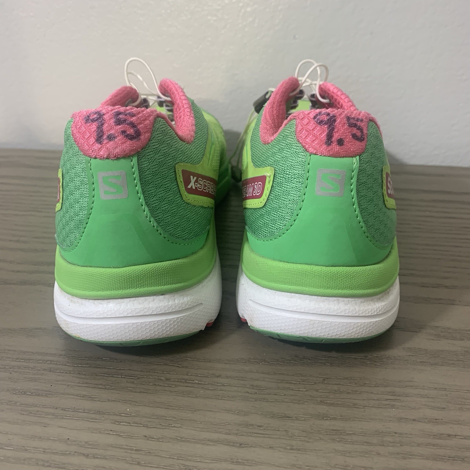 Scarpa da trail running Salomon X Scream 3D da donna taglia 9 5 verde rosa