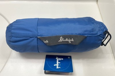 Slumberjack Cooling Sleeping Bag Liner NEW (80x34) Blue Rectangular