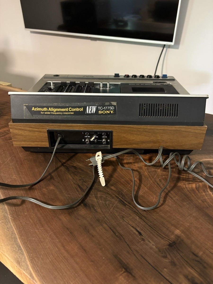 Sony TC-177SD Three Head Stereo Cassette Deck Tested, Limited