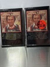 Johnny Mathis, Evergreens, 2-Cassette Set, Vol. 1  2 New Sealed