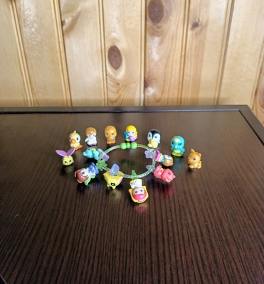 Squinkies Animal Surprise Charm Bracelet mermaid fairy bride groom bird 14 Lot
