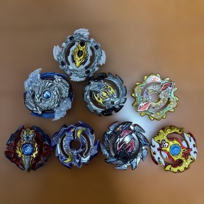 Beyblade Burst Battle Set 7 Tops 5 Launchers Discs Drivers Ready to Use